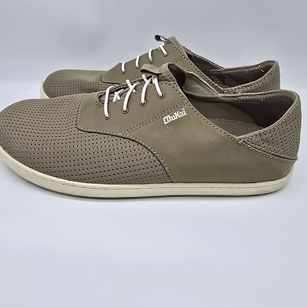 OluKai Men's Olive Athletic Shoes - Picture 3 of 10